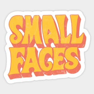 Small Faces / 60s Retro Fan Design Sticker